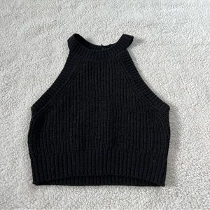 H&M High Neck Knitted Top